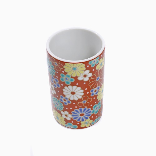 九谷焼 フリーカップ（小物立て） <北陸伝統工芸>梅菊 7072-SK22