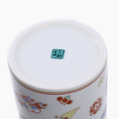 九谷焼 酒筒（徳利＆お猪口） <北陸伝統工芸> 宝尽くし 7087-SK22