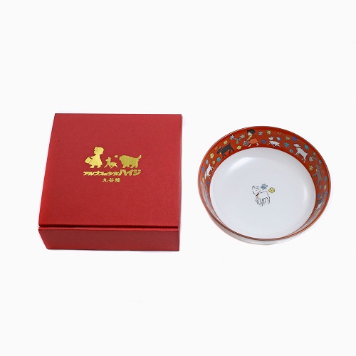 九谷焼　「アルプスの少女ハイジ」 新柄　5枚セット　新品未使用 九谷焼 「アルプスの少女ハイジ」 新柄 5枚セット 新品未使用 九谷焼