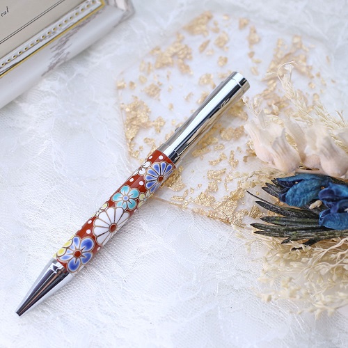 送料無料】日本製 九谷焼 北陸伝統工芸 梅菊 ステンレス/STAINLESS