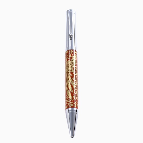 九谷焼 ボールペン <北陸伝統工芸> 金襴龍鳳凰 7109-SK23