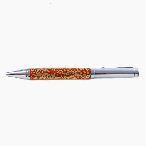 九谷焼 ボールペン <北陸伝統工芸> 金襴龍鳳凰 7109-SK23
