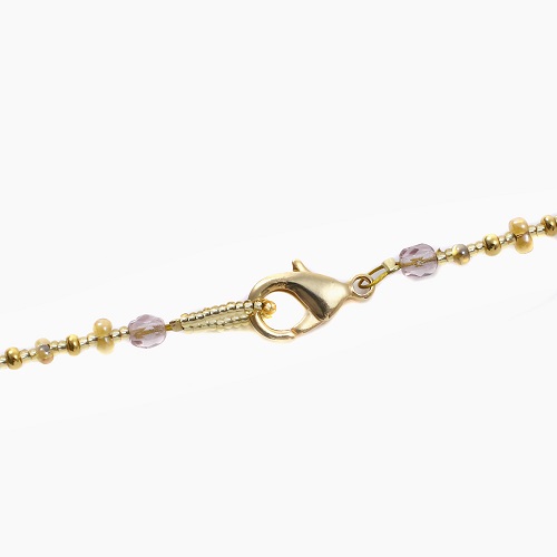 イタリア製 <INES design> パリード・ロング・ネックレス ブルーパープル 7140-IN23
