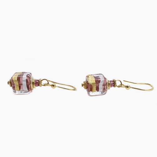 イタリア製 <INES design> ダッディ・ピアス パープル 7143-IN23