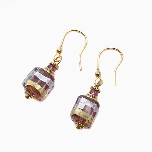 イタリア製 <INES design> ダッディ・ピアス パープル 7143-IN23