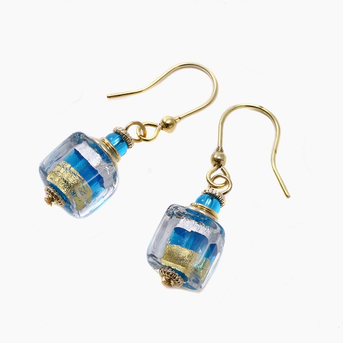 イタリア製 <INES design> ダッディ・ピアス ブルー 7144-IN23