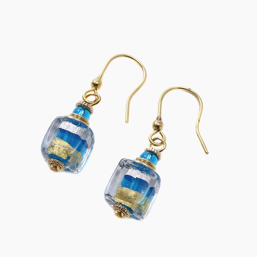 イタリア製 <INES design> ダッディ・ピアス ブルー 7144-IN23