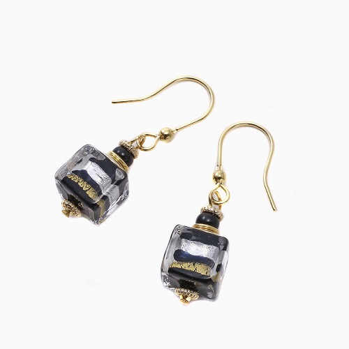 イタリア製 <INES design> ダッディ・ピアス ブラック 7145-IN23