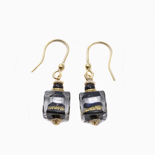 イタリア製 <INES design> ダッディ・ピアス ブラック 7145-IN23