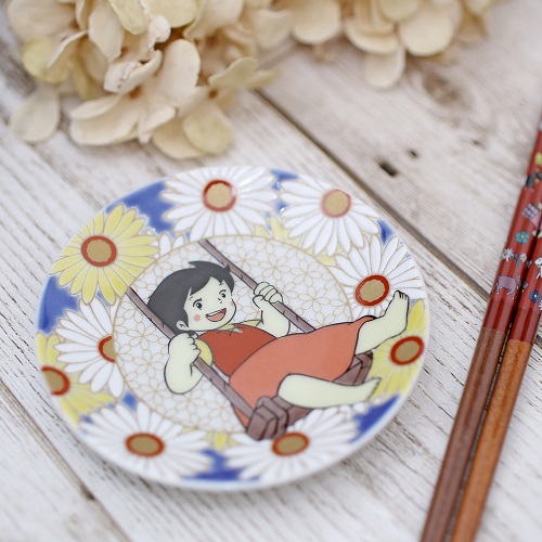 クリックポスト便対応】日本製 九谷焼 アルプスの少女ハイジ/ハイジ 花