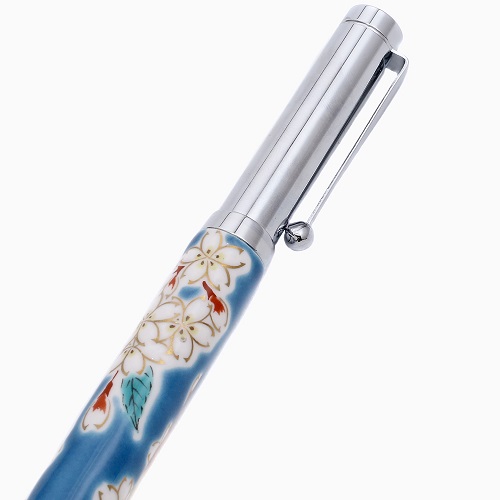九谷焼 ボールペン（替え芯付き）北陸伝統工芸 桜  7225-SK24