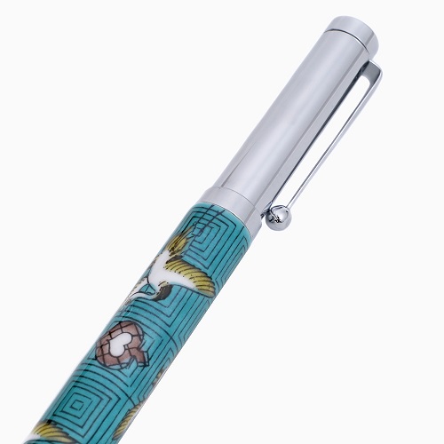 九谷焼 ボールペン（替え芯付き）北陸伝統工芸 鶴  7226-SK24