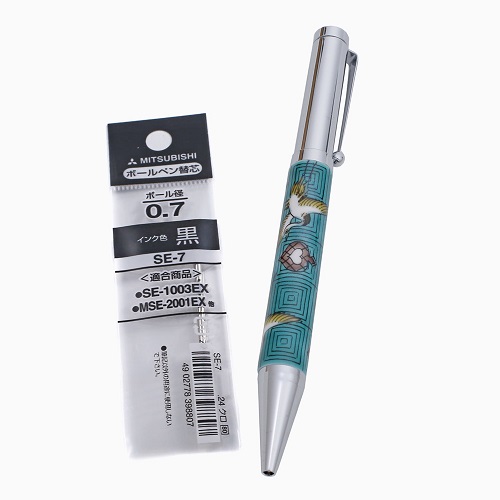 九谷焼 ボールペン（替え芯付き）北陸伝統工芸 鶴  7226-SK24