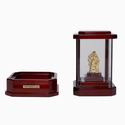 【受注生産】 純金 K24 不動明王像 検定刻印入り 7240-OG24