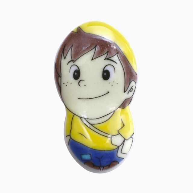 【送料別】九谷焼 アルプスの少女ハイジ/ハイジ/Haiji/Heidi 陶器/磁器/陶磁器 食器/和食器 色絵 箸/箸置き/箸置5個セット 食卓/食卓小物/雑貨/日用品 記念日/お祝い/結婚式 ギフト/プレゼント/贈り物 人気 かわいい/可愛い/お洒落/オシャレ プレゼント包装 7268-SK24