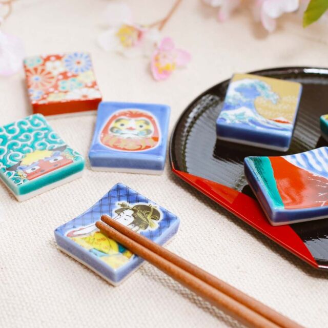 送料無料 日本製 九谷焼 久谷焼 北陸伝統工芸 色絵 磁気 陶器 陶磁器