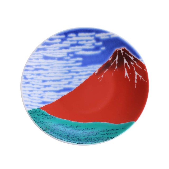 吉祥/KISSYO 日本製 九谷焼 九谷五彩 陶器 陶磁器 磁気 お皿/皿/小皿