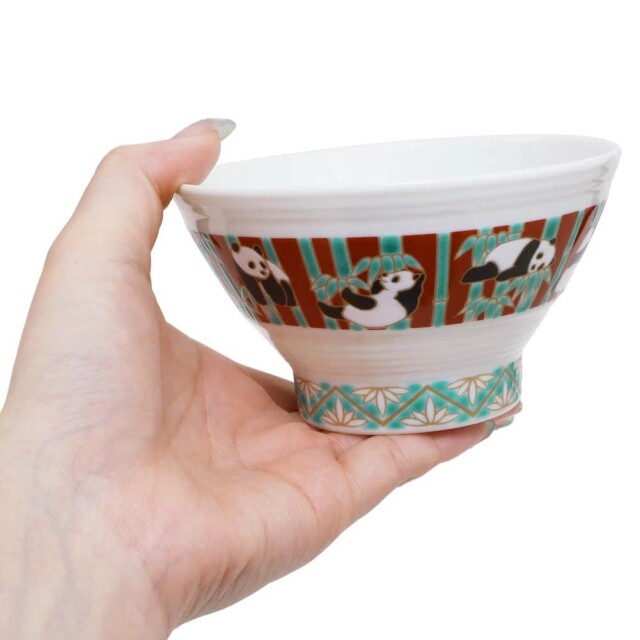 送料無料】日本製 九谷焼/久谷五彩/磁気/陶器/陶磁器 お茶碗/茶碗