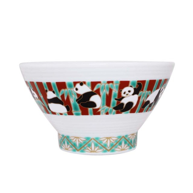 送料無料】日本製 九谷焼/久谷五彩/磁気/陶器/陶磁器 お茶碗/茶碗