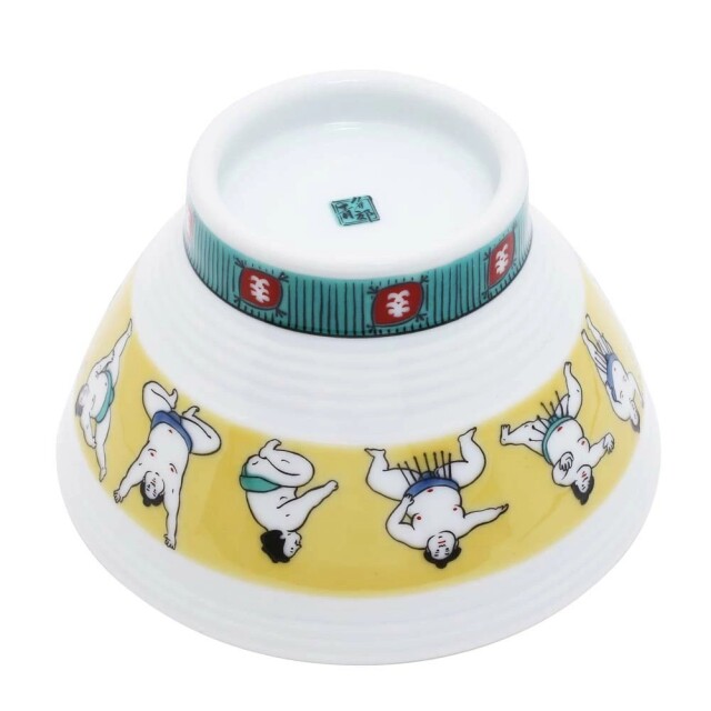 送料無料】日本製 九谷焼/久谷五彩/磁気/陶器/陶磁器 お茶碗/茶碗