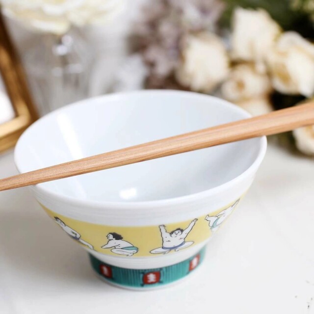 送料無料】日本製 九谷焼/久谷五彩/磁気/陶器/陶磁器 お茶碗/茶碗