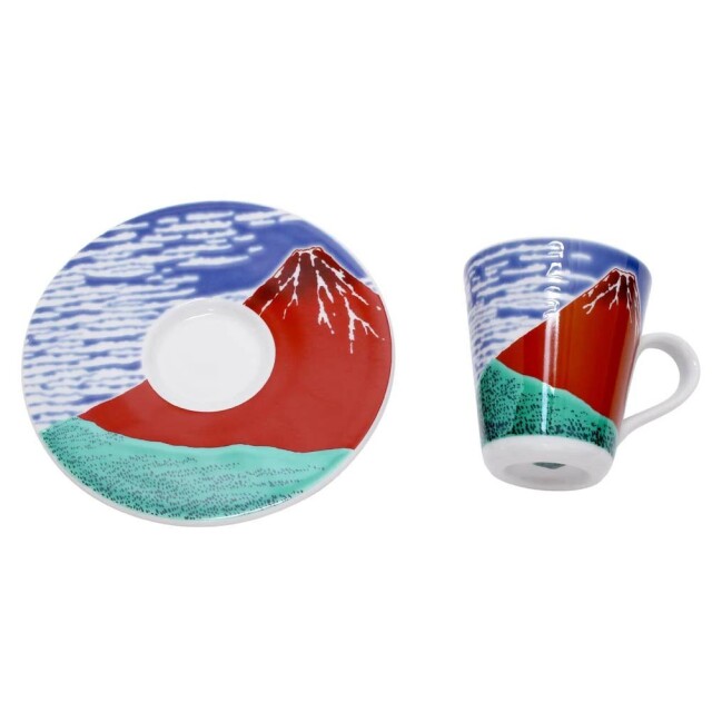ユズコ！！★ 大日本 薩摩焼 コーヒーカップ 絵皿 小皿 色絵 ★560 ユズコ様専用！！☆ 大日本 薩摩焼 コーヒーカップ 絵皿 小皿