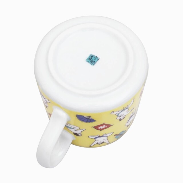 日本製 九谷焼/九谷五彩 磁気/陶器/陶磁器 マグカップ/コップ/カップ