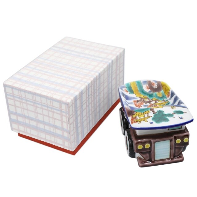 送料無料】日本製 九谷焼/北陸伝統工芸/工芸品 山水 こまつ/小松市 超