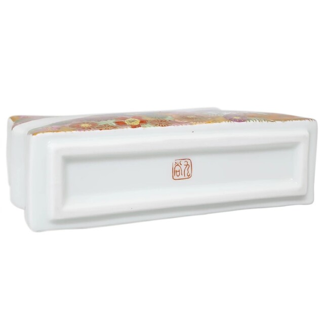 送料無料】日本製 九谷焼/北陸伝統工芸/工芸品 花瓶/花びん/一輪生