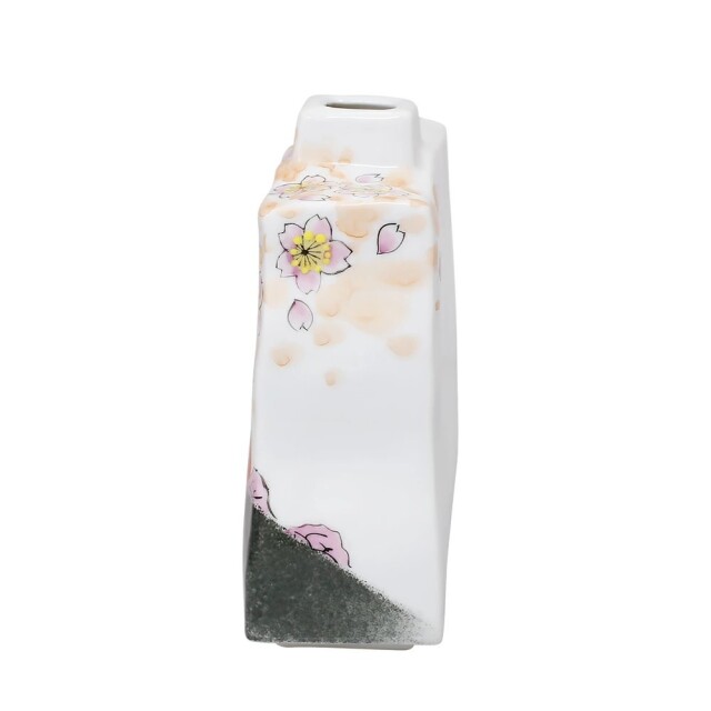 送料無料】日本製 九谷焼/北陸伝統工芸/工芸品 花瓶/花びん/一輪生