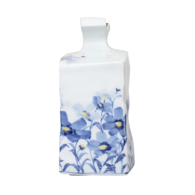 送料無料】日本製 九谷焼/北陸伝統工芸/工芸品 宮吉ゆみこ作 花瓶