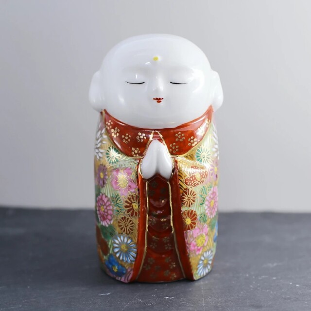 送料無料】日本製 九谷焼/北陸伝統工芸/工芸品 お地蔵様/お地蔵さん