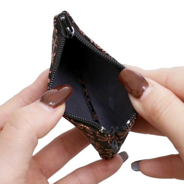 日本製 印伝/INDENYA/印傳屋 小銭入れ/コインケース/財布 小物入れ