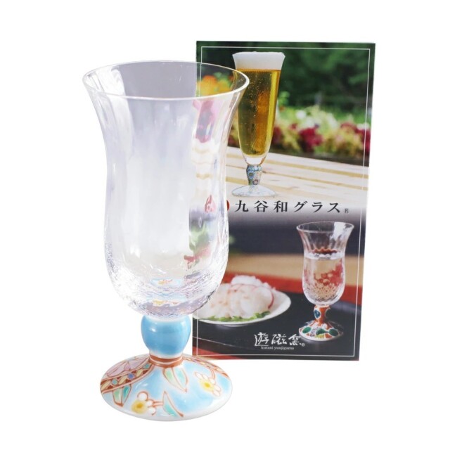 日本製 九谷焼/九谷五彩 磁気/陶器/陶磁器 グラス/九谷和グラス/冷酒