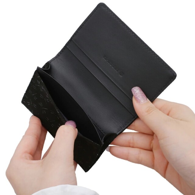 日本製 印伝/INDENYA/印傳屋 名刺入れ/名刺ケース/カード入れ/カード