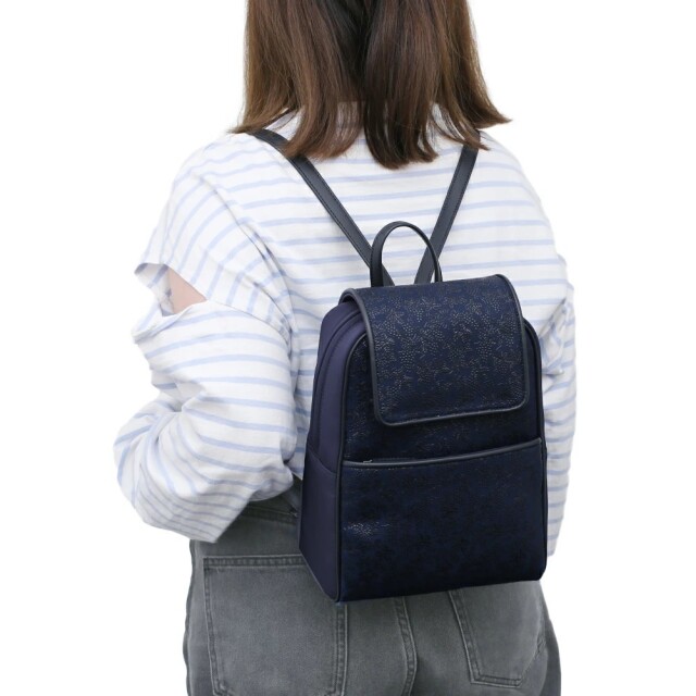 日本製 印伝/INDENYA/印傳屋 リュック/リュックサック/リュックC