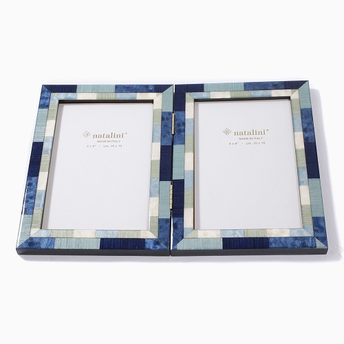 イタリア製 ナタリーニドッピア/ダブル/2枚/折りたたみ ハンドメイド