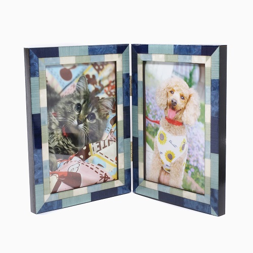 イタリア製 ナタリーニドッピア/ダブル/2枚/折りたたみ ハンドメイド