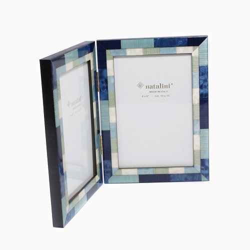 イタリア製 ナタリーニドッピア/ダブル/2枚/折りたたみ ハンドメイド