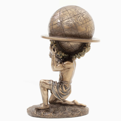 送料無料】【イタリア製】 アトラス/ATRAS ギリシャ神話/神 地球/earth