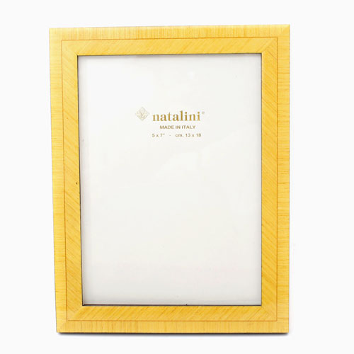 イタリア製 ベルガモ 天然素材 木製 フォトフレーム（ジロア） 7864-NL20