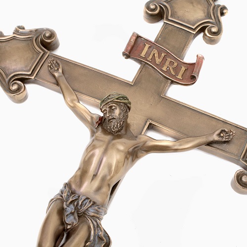 イタリア製 キリスト十字架（Jesus cross） 7893-FG20