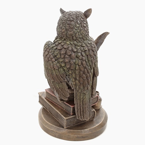 イタリア製 WISE OWL フクロウ像（賢者の梟像） 7894-FG20