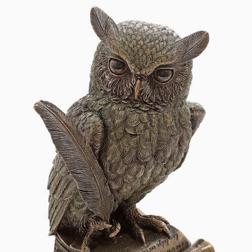 イタリア製 WISE OWL フクロウ像（賢者の梟像） 7894-FG20