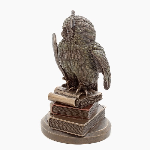 イタリア製 WISE OWL フクロウ像（賢者の梟像） 7894-FG20