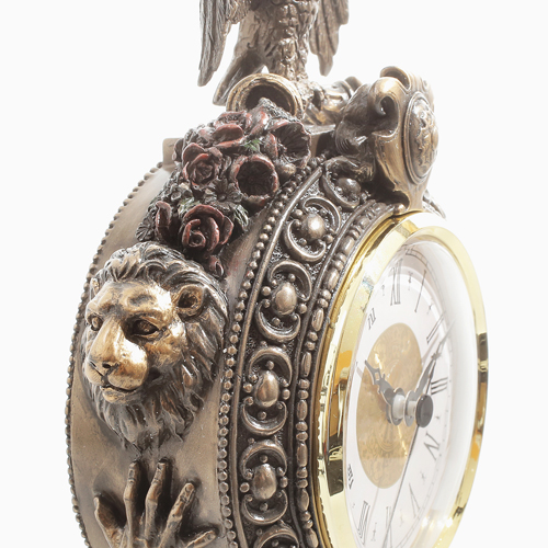 イタリア製 ＜Atras＞ アトラス 置き時計 インテリア 7895-FG20