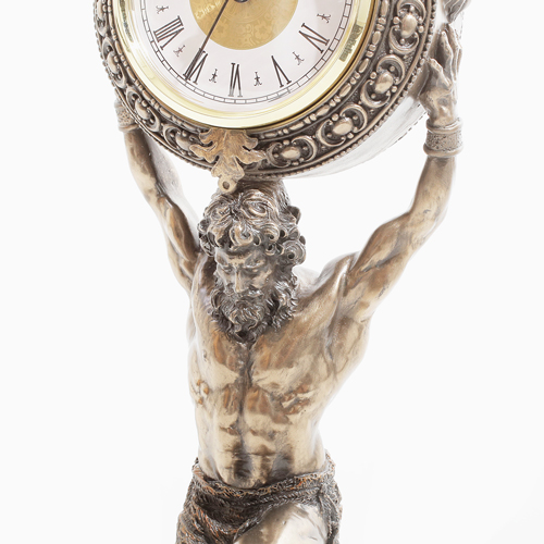 イタリア製 ＜Atras＞ アトラス 置き時計 インテリア 7895-FG20