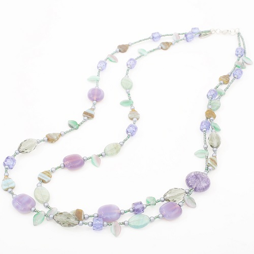 イタリア製 アヴェ・カプリース ベネチアンガラス ネックレス ドゥプリカーテ・ネックレス 7917-AV20