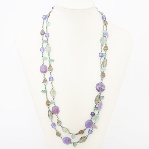 イタリア製 アヴェ・カプリース ベネチアンガラス ネックレス ドゥプリカーテ・ネックレス 7917-AV20