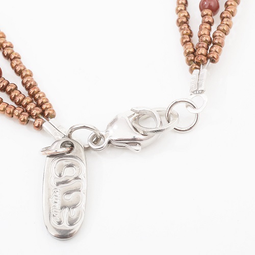 イタリア製 アヴェ・カプリース ベネチアンガラス ネックレス トリプルチェ・ネックレス 7918-AV20